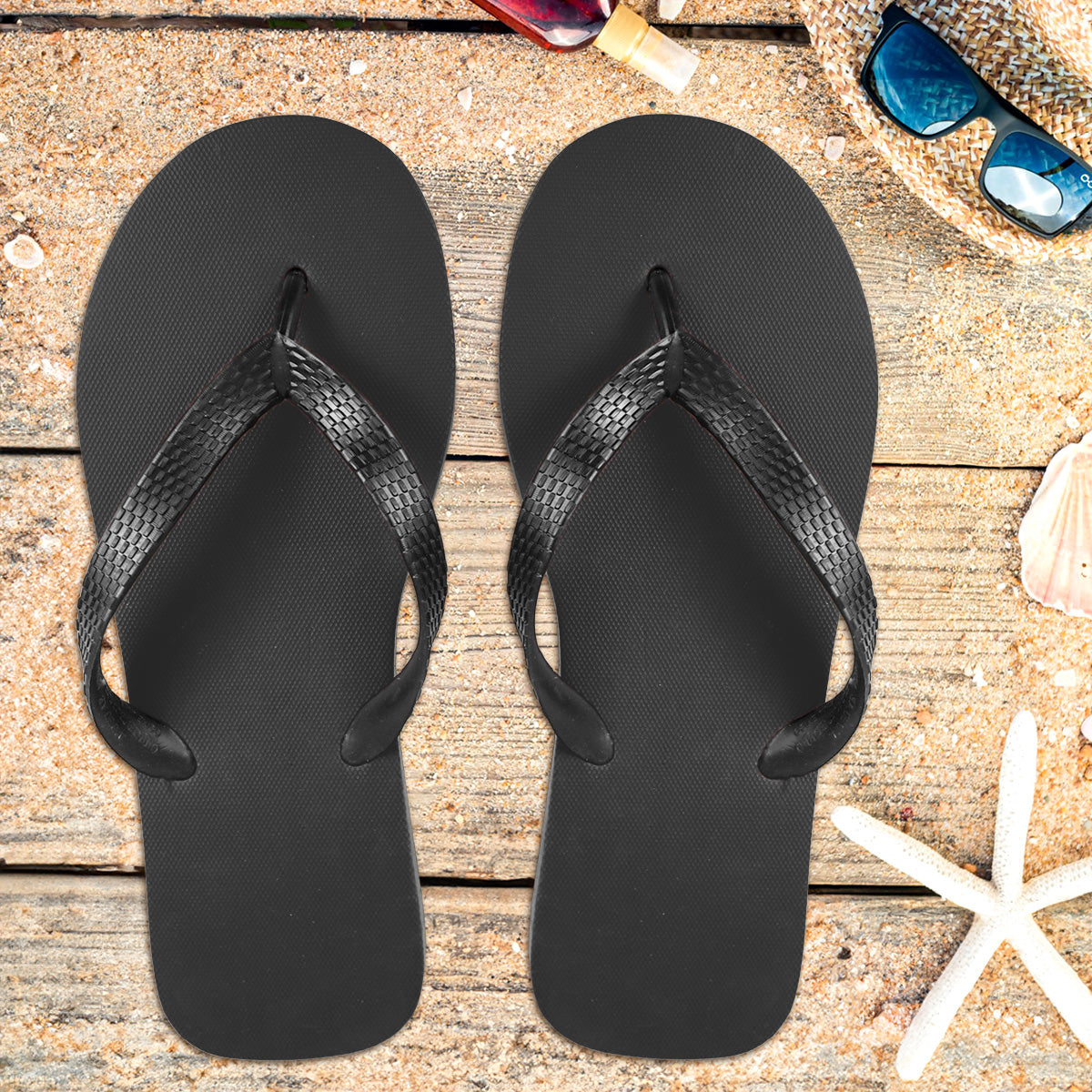 Sandalias para Hombre, Talla 27, Color Negro
