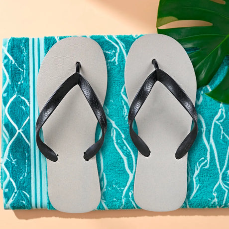 Sandalias, para Caballero, Color Gris y Negro