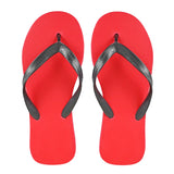 Sandalias, para Caballero, Color Rojo y Negro