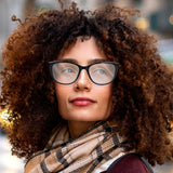 Lentes de Lectura, +2.00, Color Negro