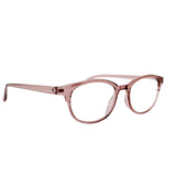 Lentes de Lectura Ovalados, Armazón Color Café Transparente, +2.50