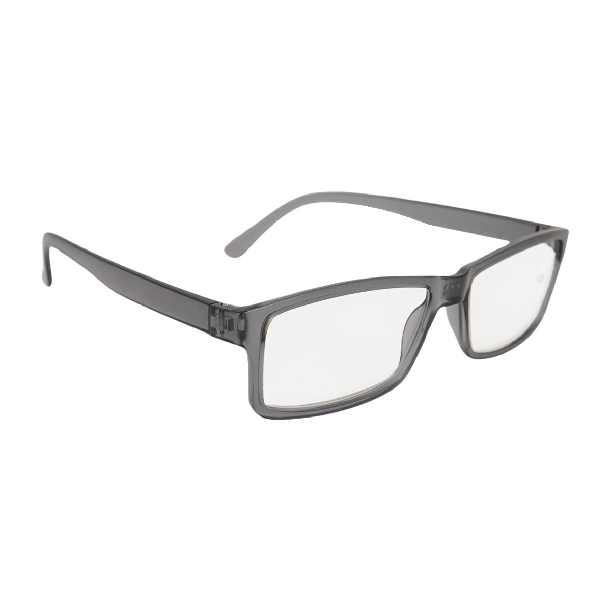 Lentes con Armazón Rectangular color Gris, Dioptría 3.00