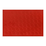 Tapete Rectangular color Carmesí con Diseño de Olas
