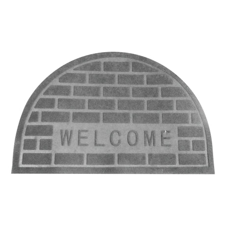 Tapete, Forma Medio Círculo, Color Gris