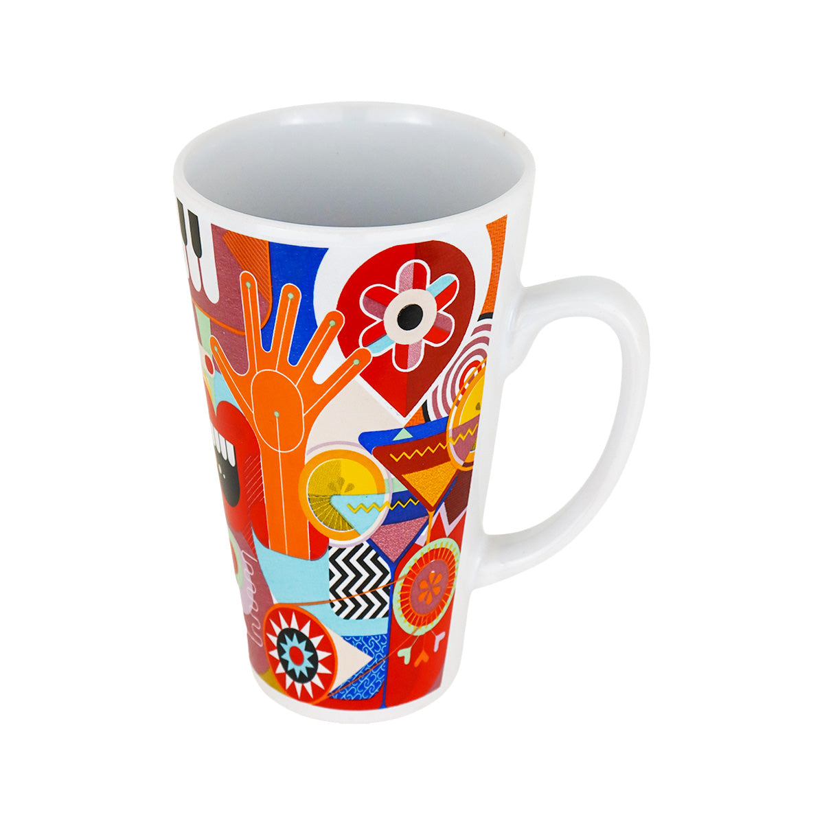 Taza de Cerámica Decorada 473ml