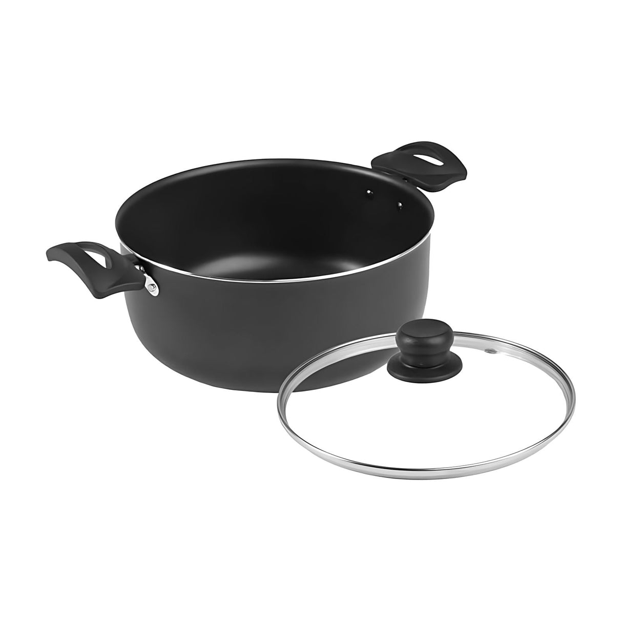 Batería de Cocina T-fal Vital 11 Piezas Negra 226100