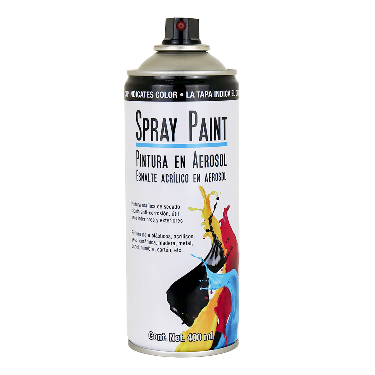 Pintura en Aerosol color Blanco Brillante 400ml