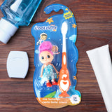 Cepillo Dental Naranja, Cool Dent con Muñeca de Juguete