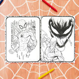 Una Ciudad Devastada, Spiderman, Libro para Colorear