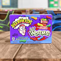 Warheads Lil Worms, Caramelos de Goma Recubiertos de Azúcar, 99gr