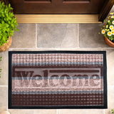 Welcome, Tapete, Forma Rectangular, Color Café