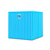 Mega Pack de 6 Cajas Organizadoras Multiusos Non Woven color Azul