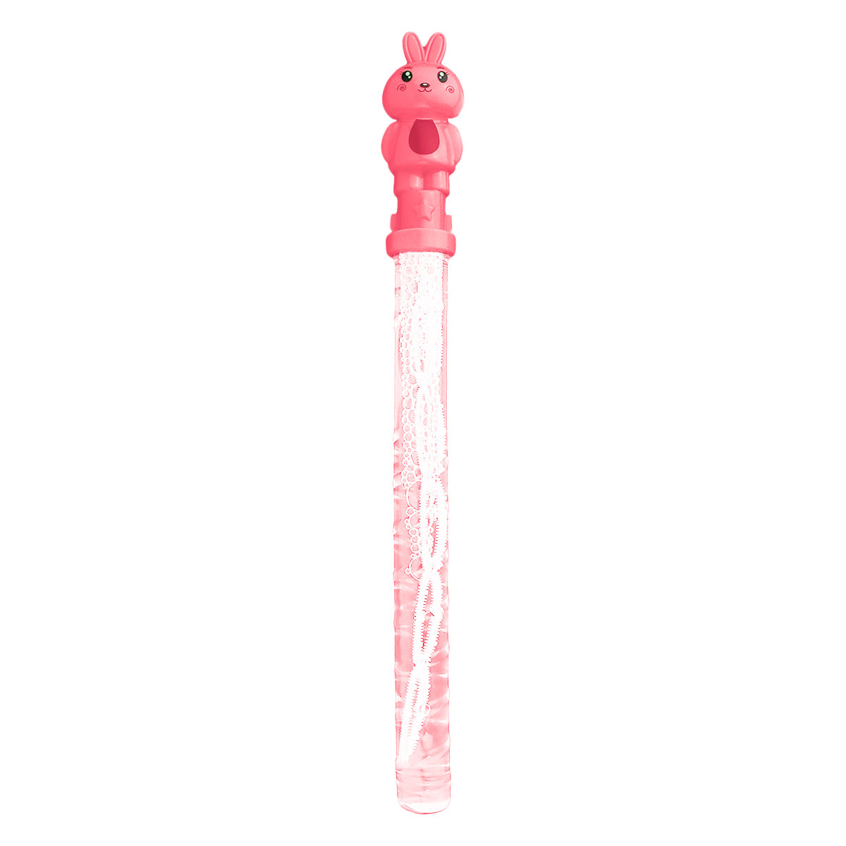 Bastón de Burbujas con Diseño de Conejo, color Rosa