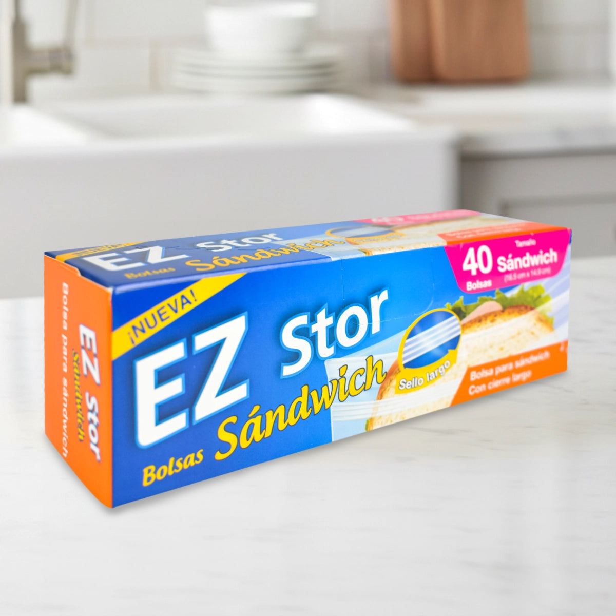 Bolsa para Sandwich con Cierre Largo