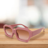 Lentes de Sol con Armazón Rectangular color Rosa