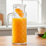 Jarra de Cristal con Tapa, 1 L