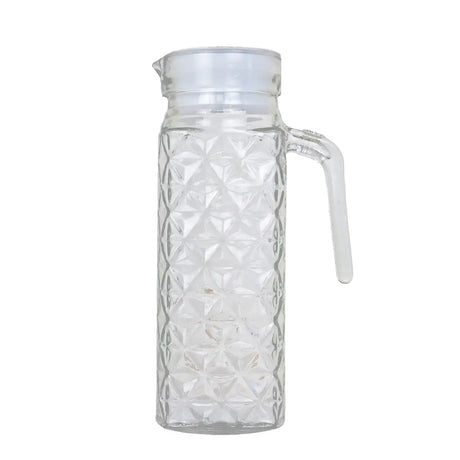 Jarra de Cristal con Tapa, 1 L