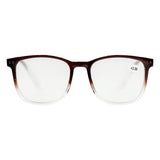 Lentes de Lectura, Forma Cuadrada, Degradado, +3.50