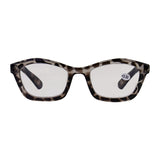 Lentes de Armazón Pentagonal con 3.50 de Dioptría, Diseño de Leopardo