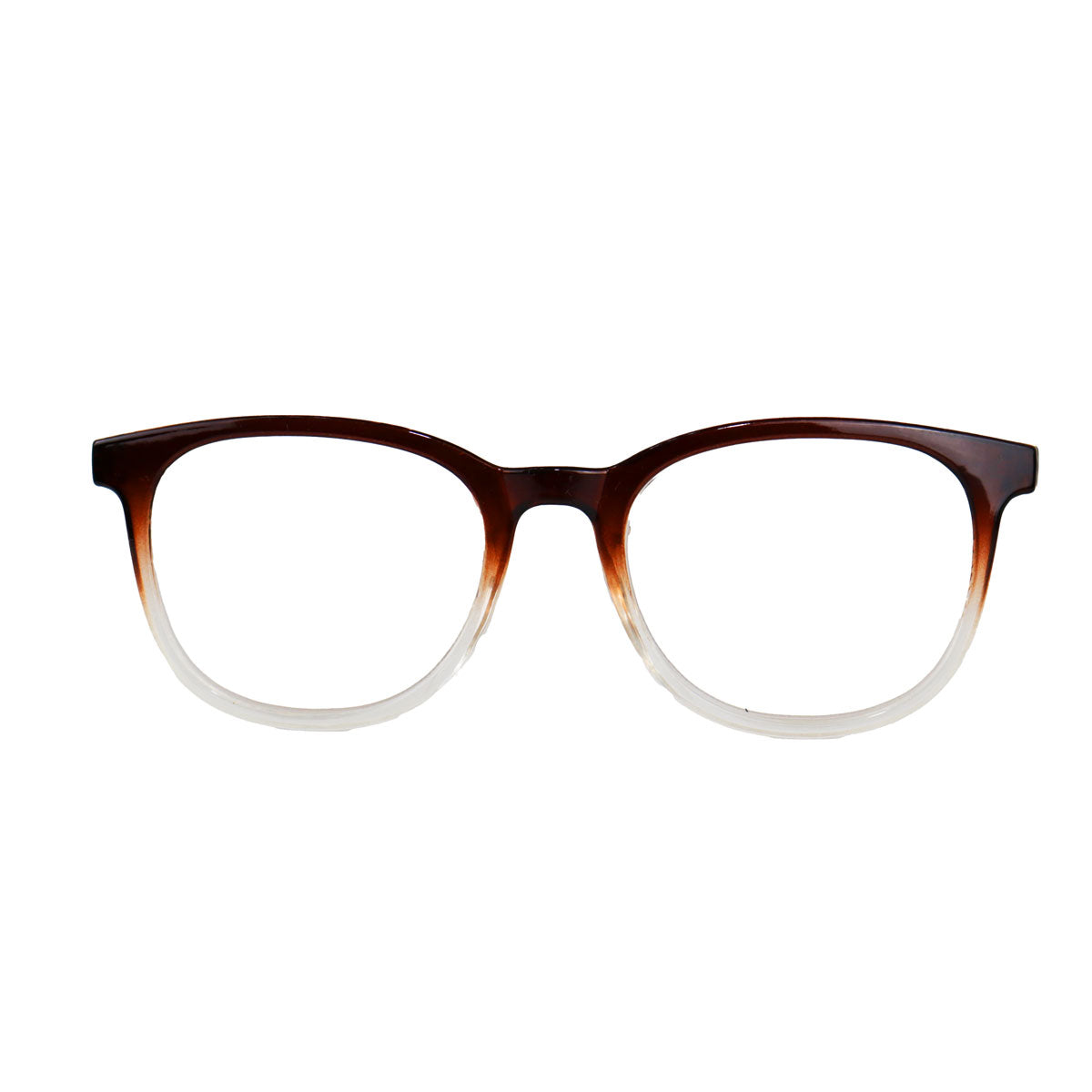 Lentes de Lectura, Forma Ovalada, Color Café con Degradado, +3.00