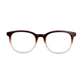 Lentes de Lectura, Forma Ovalada, Color Café con Degradado, +3.00