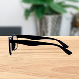 Lentes de Armazón Rectangular con Graduación de 3.00 Dioptría