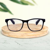 Lentes de Armazón Rectangular con Graduación de 3.00 Dioptría