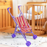 Carriola de Juguete para Muñecas, Color Morado