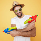 Set de 2 Pistolas de Agua para Niños, color Azul con Naranja