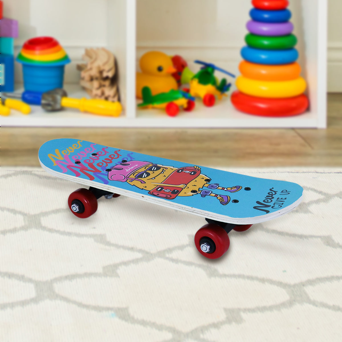 Patineta Skateboard para Principiantes, color Aqua