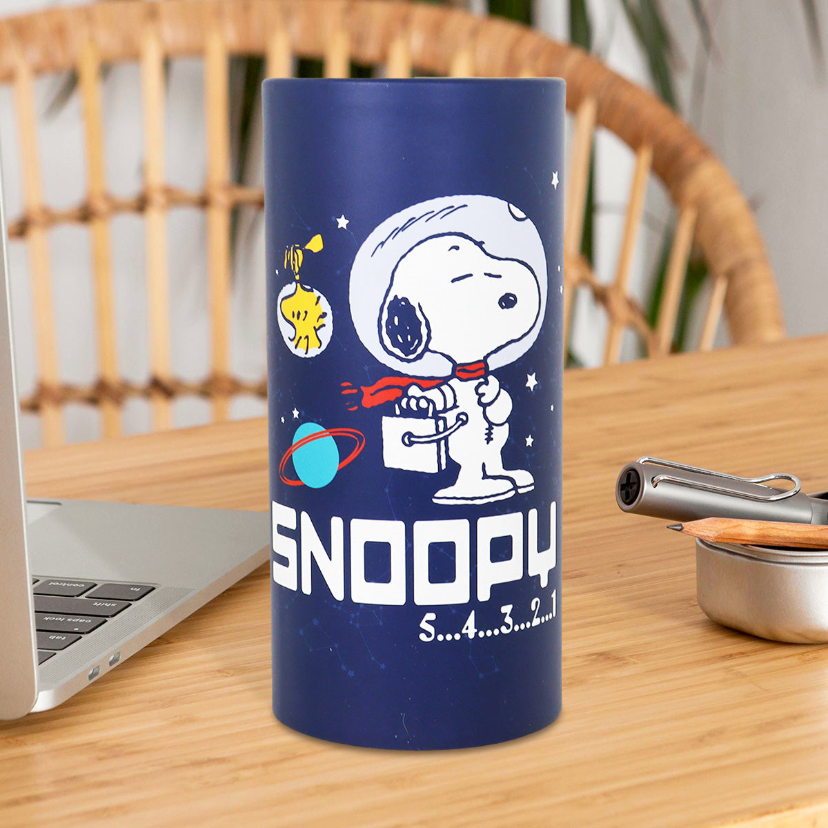 Pañuelos Desechables en Bote con Diseño de Snoopy Astronauta