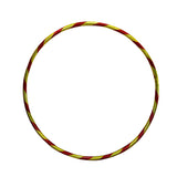 Hula Hoop de Plástico color Rojo con Dorado