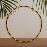 Hula Hoop de Plástico color Rojo con Dorado