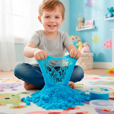 Arena Mágica, Color Azul, 60 gr