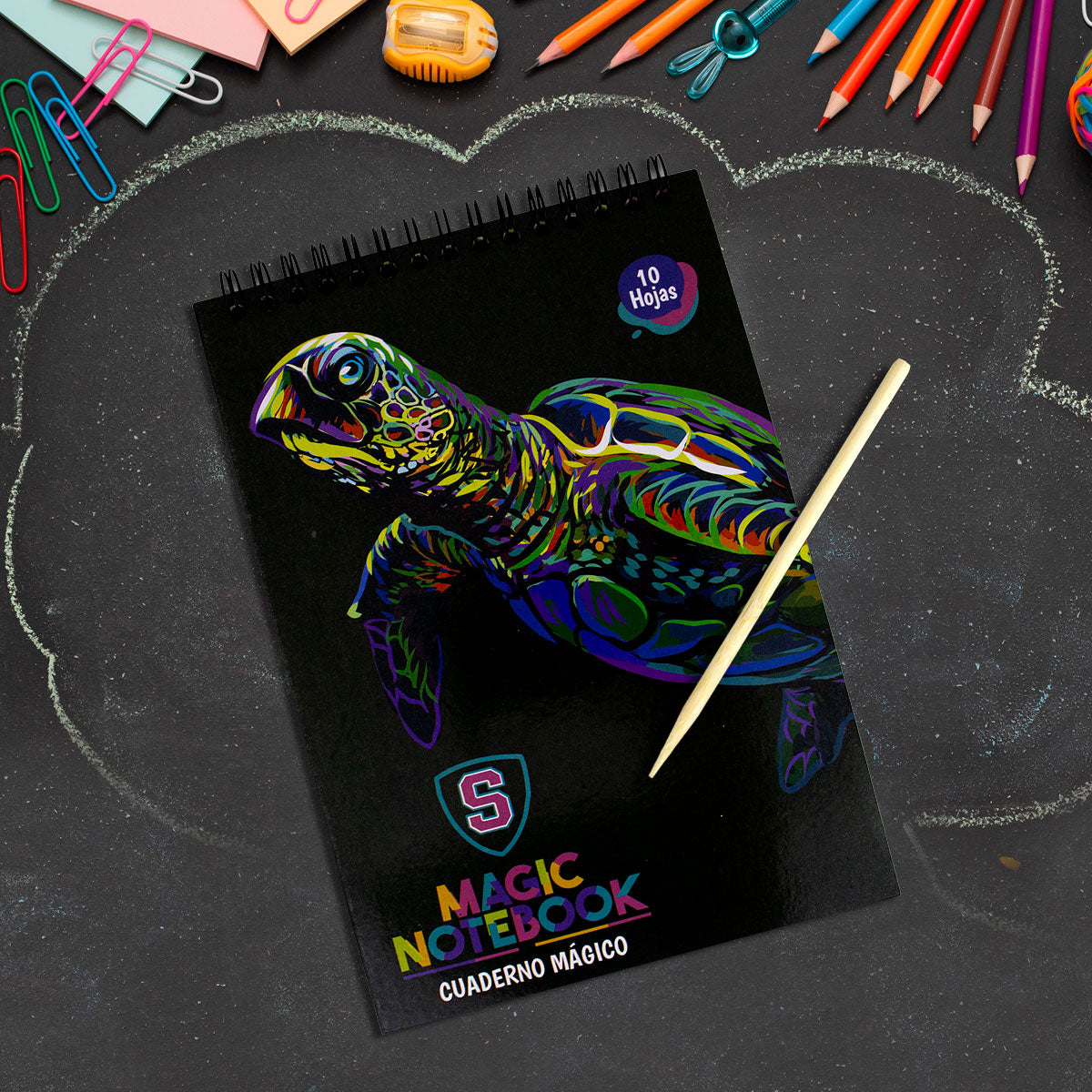 Cuaderno mágico 10 hojas