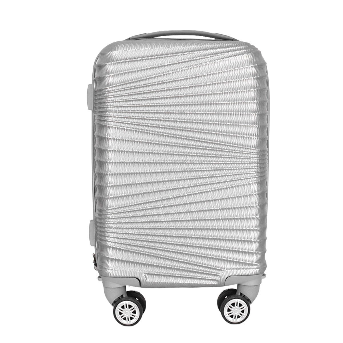 Maleta de Viaje Veltra, Color Gris 34x21x50cm