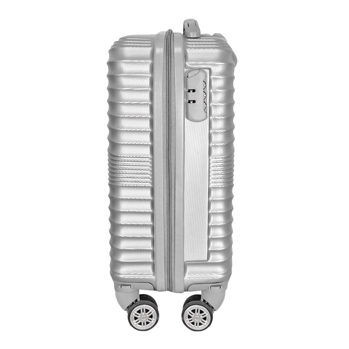 Maleta de Viaje Veltra, Color Gris 34x21x50cm