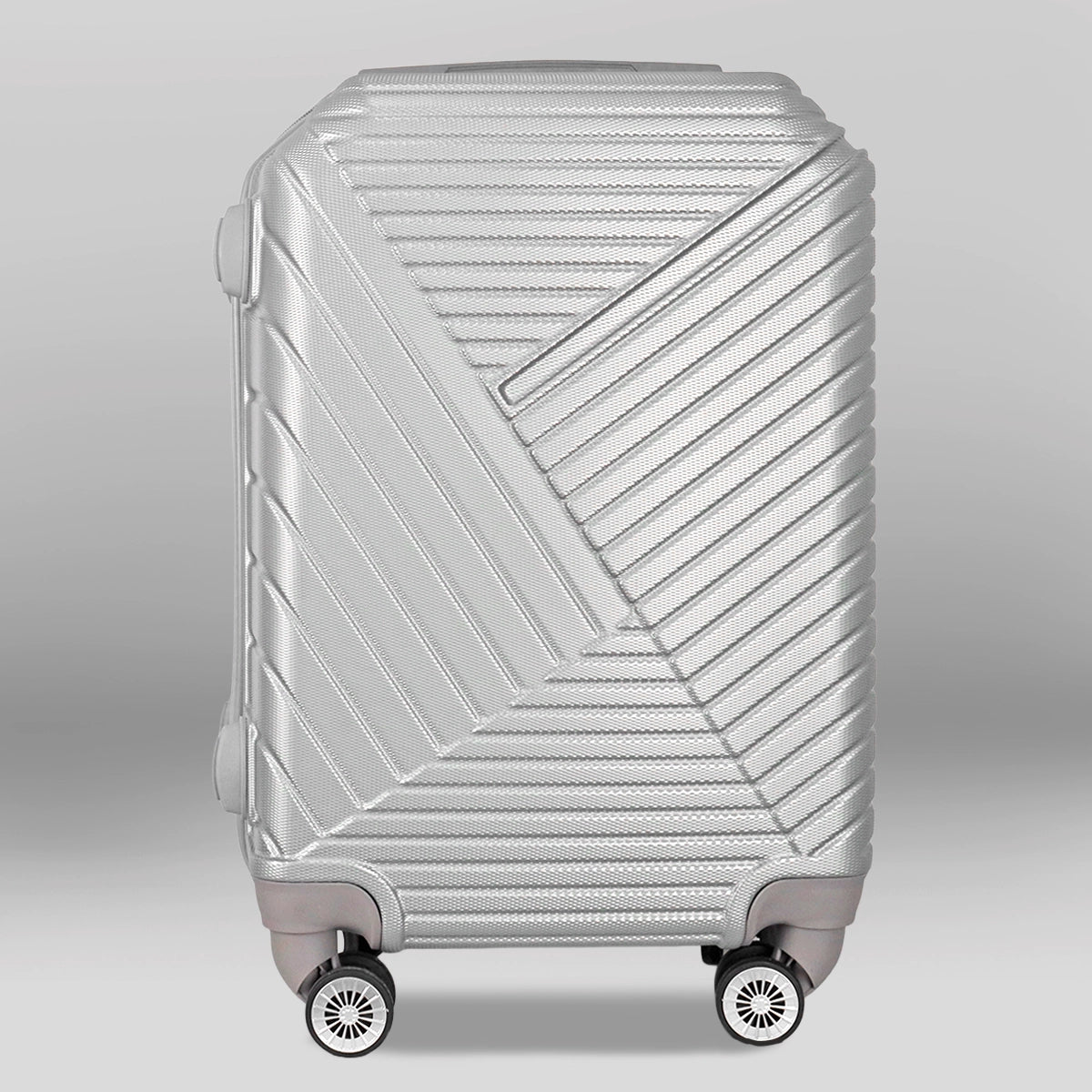 Maleta de Viaje Luzzia, Color Gris 37x23x55cm