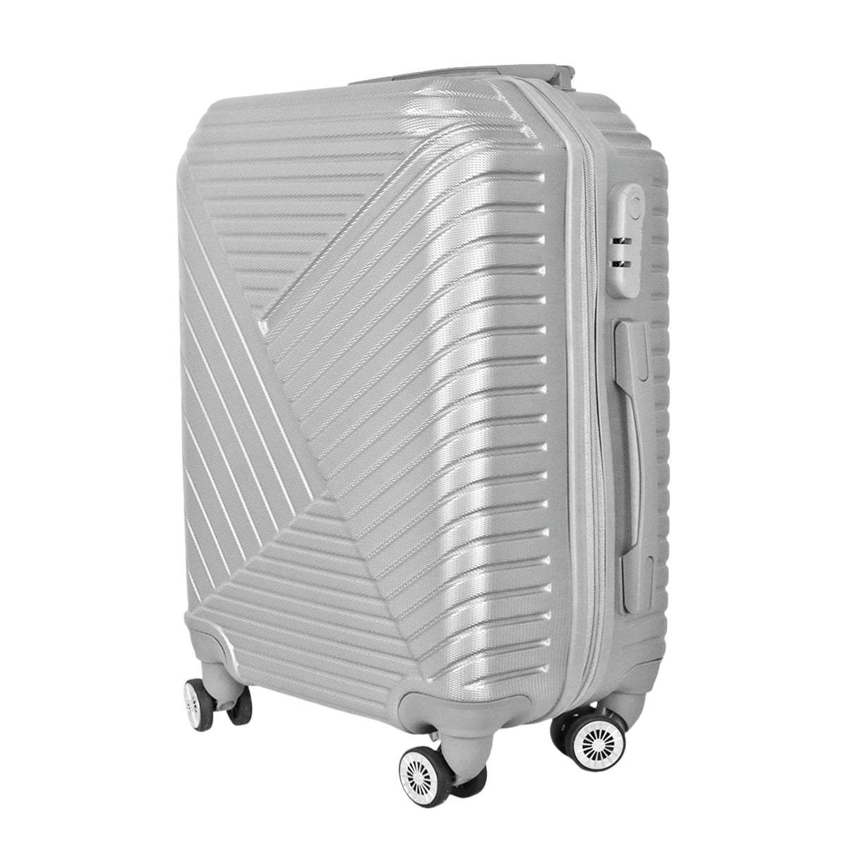 Maleta de Viaje Luzzia, Color Gris 37x23x55cm