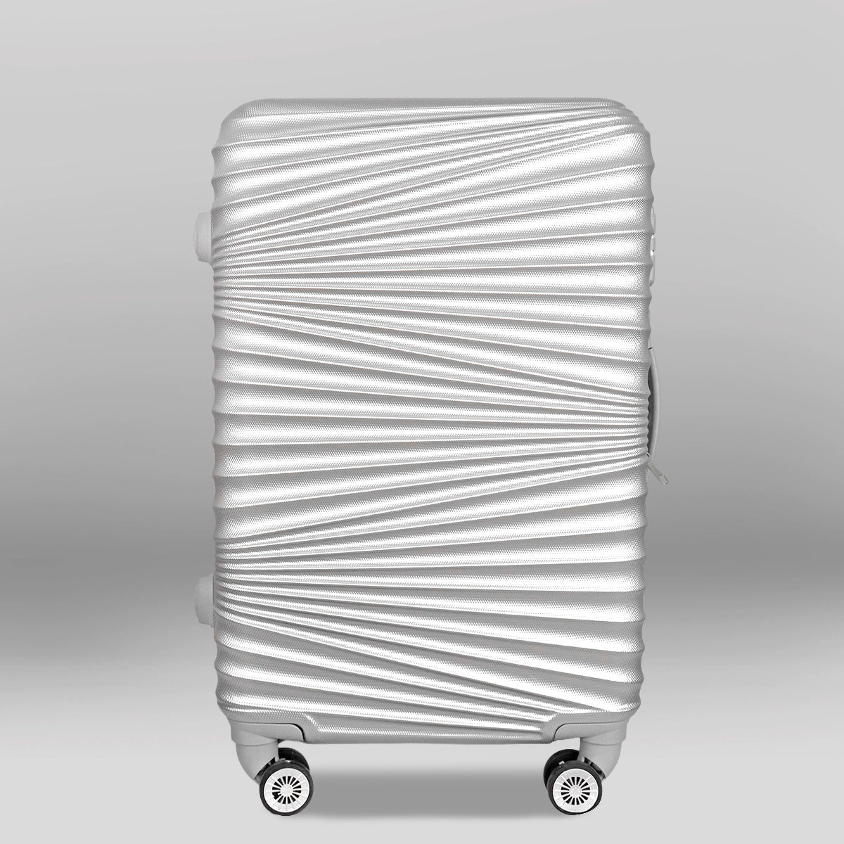 Maleta de Viaje Veltra, Color Gris 43x26x65cm