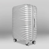 Maleta de Viaje Veltra, Color Gris 43x26x65cm