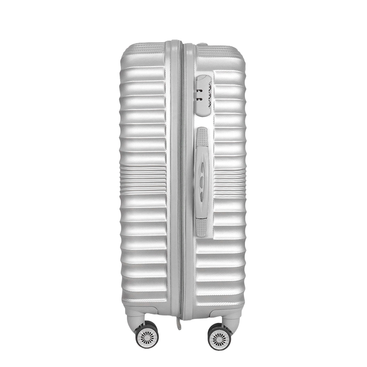 Maleta de Viaje Veltra, Color Gris 43x26x65cm