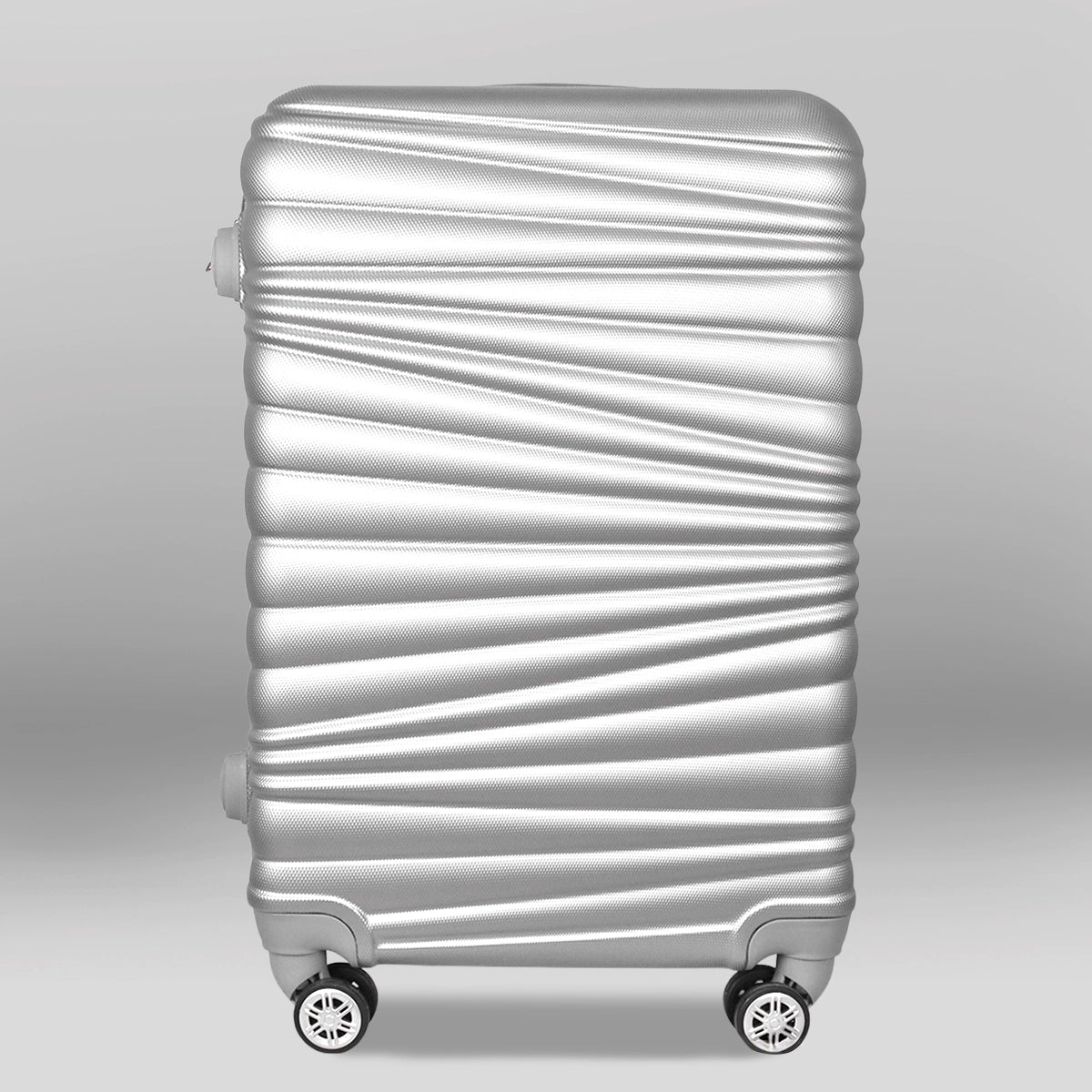 Maleta de Viaje Aerlis, Color Gris 43x26x65cm