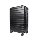 Set de Maletas de Viaje Líneas, color Negro: ¡Llévate 3 y paga 2!, 43x26x65cm