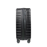Set de Maletas de Viaje Líneas, color Negro: ¡Llévate 3 y paga 2!, 43x26x65cm