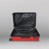 Set de Maletas de Viaje Líneas, color Rojo: ¡Llévate 3 y paga 2!, 43x26x65cm