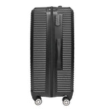 Maleta de Viaje Veltra, Color Negro 49x29x75cm