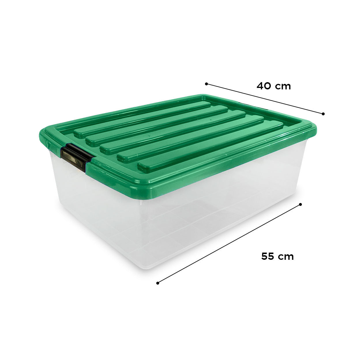 Caja de Plástico Goliat 32 L Color Verde