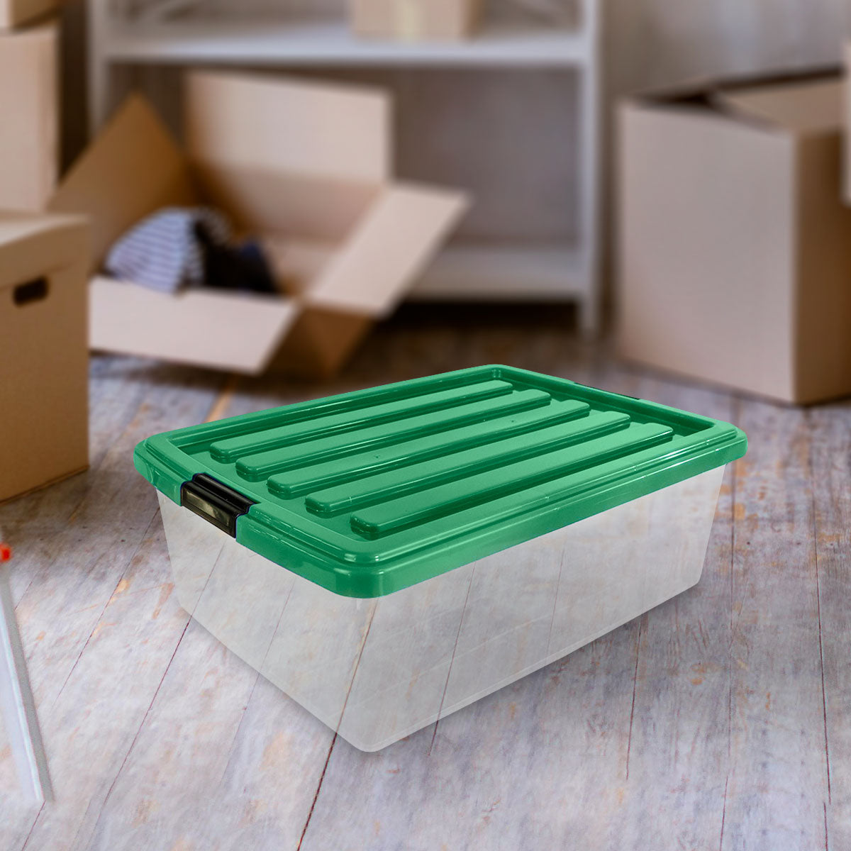 Caja de Plástico Goliat 32 L Color Verde