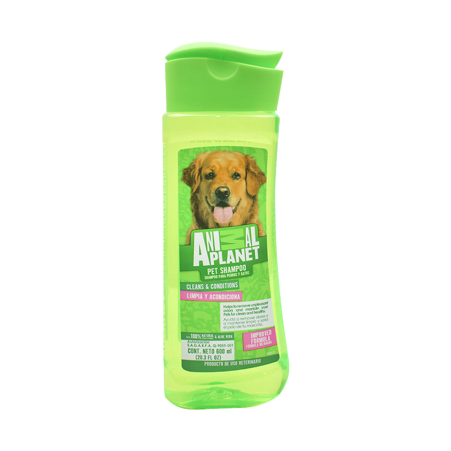 Animal Planet Shampoo para Mascota Aloe Vera 610ml